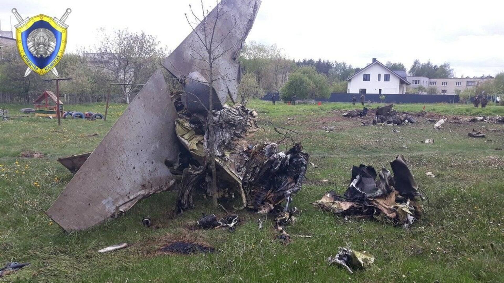 Rơi máy bay Yak-130 ở Belarus, cả hai phi công thiệt mạng - Sputnik Việt Nam, 1920, 19.05.2021