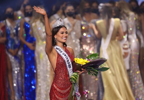 Hoa hậu Mexico Andrea Meza đăng quang tại cuộc thi Hoa hậu Hoàn vũ - Sputnik Việt Nam
