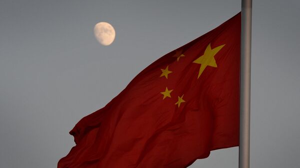 Cờ Trung Quốc trên nền mặt trăng - Sputnik Việt Nam