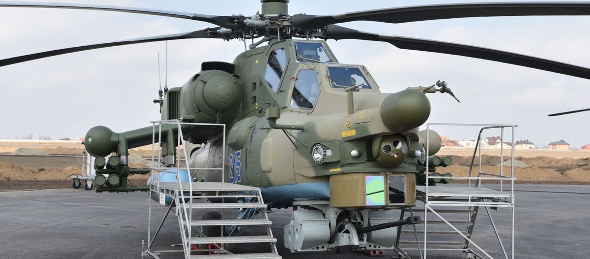 Máy bay trực thăng chiến đấu mới nhất của Nga Mi-28NM. - Sputnik Việt Nam, 1920, 29.05.2021