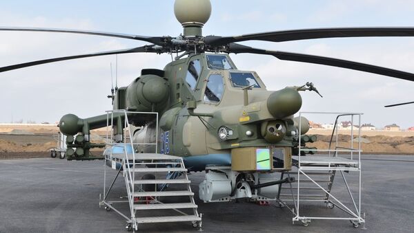 Máy bay trực thăng chiến đấu mới nhất của Nga Mi-28NM. - Sputnik Việt Nam