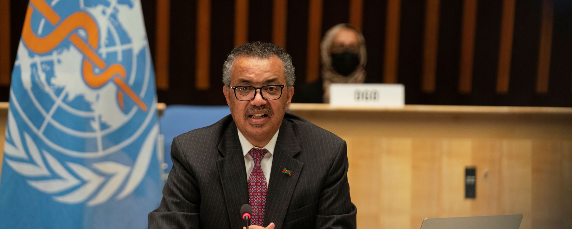 Tổng giám đốc của Tổ chức y tế thế giới Tedros Adhanom Ghebreyesus. - Sputnik Việt Nam, 1920, 03.07.2021