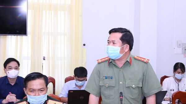 Đại tá Đinh Văn Nơi - Giám đốc công an tỉnh An Giang - Sputnik Việt Nam