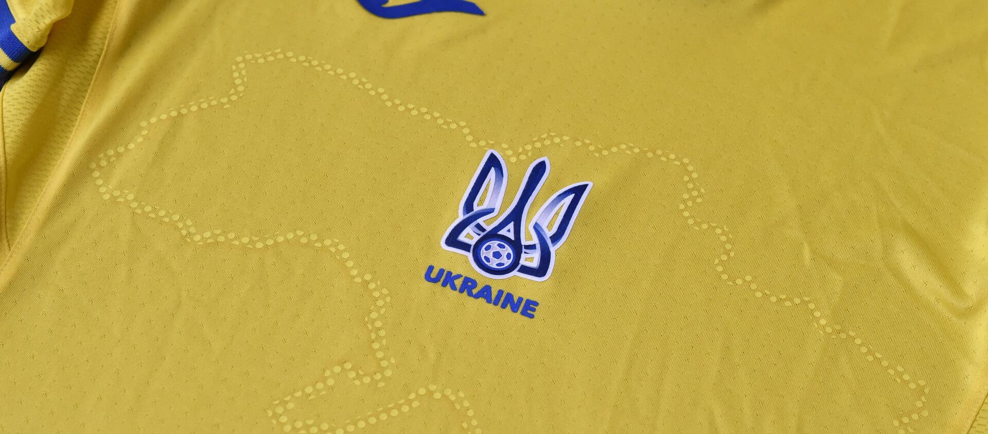 Đồng phục thi đấu của đội tuyển Ukraina tại Giải vô địch bóng đá châu Âu EURO 2020. - Sputnik Việt Nam, 1920, 07.06.2021