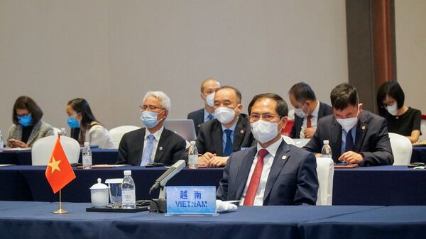 Bộ trưởng Ngoại giao Bùi Thanh Sơn tham dự Hội nghị đặc biệt Bộ trưởng Ngoại giao ASEAN - Trung Quốc - Sputnik Việt Nam