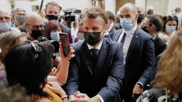 Tổng thống Pháp Emmanuel Macron - Sputnik Việt Nam