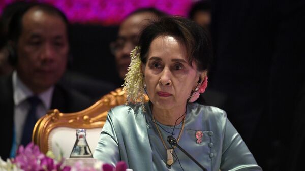 Cựu Cố vấn Nhà nước Myanmar Aung San Suu Kyi. - Sputnik Việt Nam