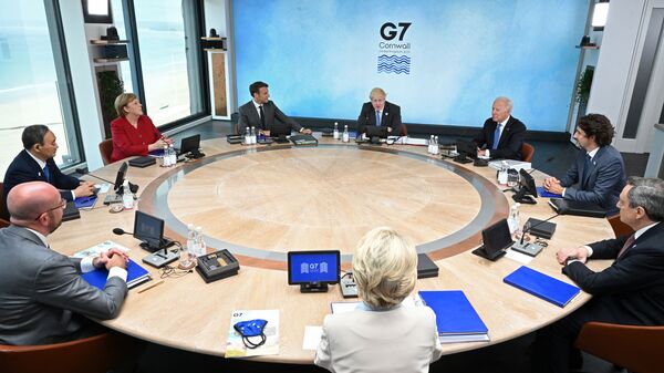Hội nghị thượng đỉnh G7 ở Anh. - Sputnik Việt Nam