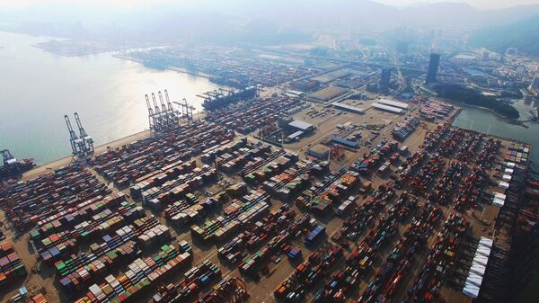 Quang cảnh cảng Yantian của Trung Quốc. - Sputnik Việt Nam