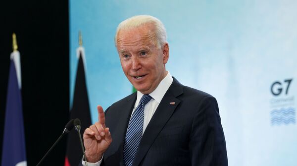 Tổng thống Mỹ Joe Biden tại hội nghị thượng đỉnh G7. - Sputnik Việt Nam