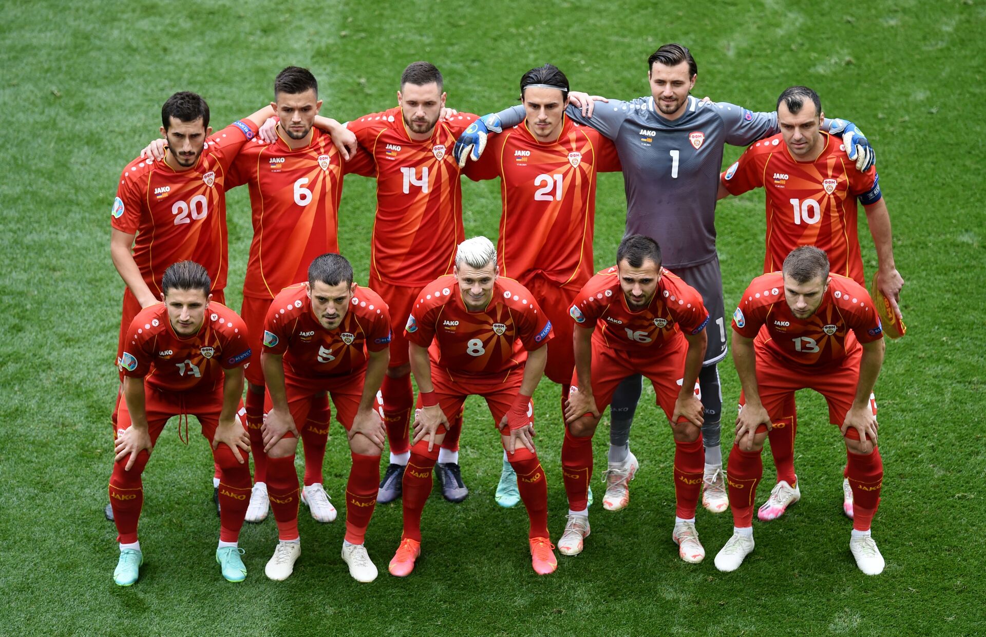 Giải Vô địch Bóng đá châu Âu: Đội tuyển Ukraina thắng đội tuyển Bắc Macedonia với tỷ số 2:1 - Sputnik Việt Nam, 1920, 17.06.2021