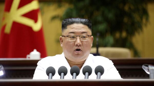 Nhà lãnh đạo Bắc Triều Tiên Kim Jong-un. - Sputnik Việt Nam