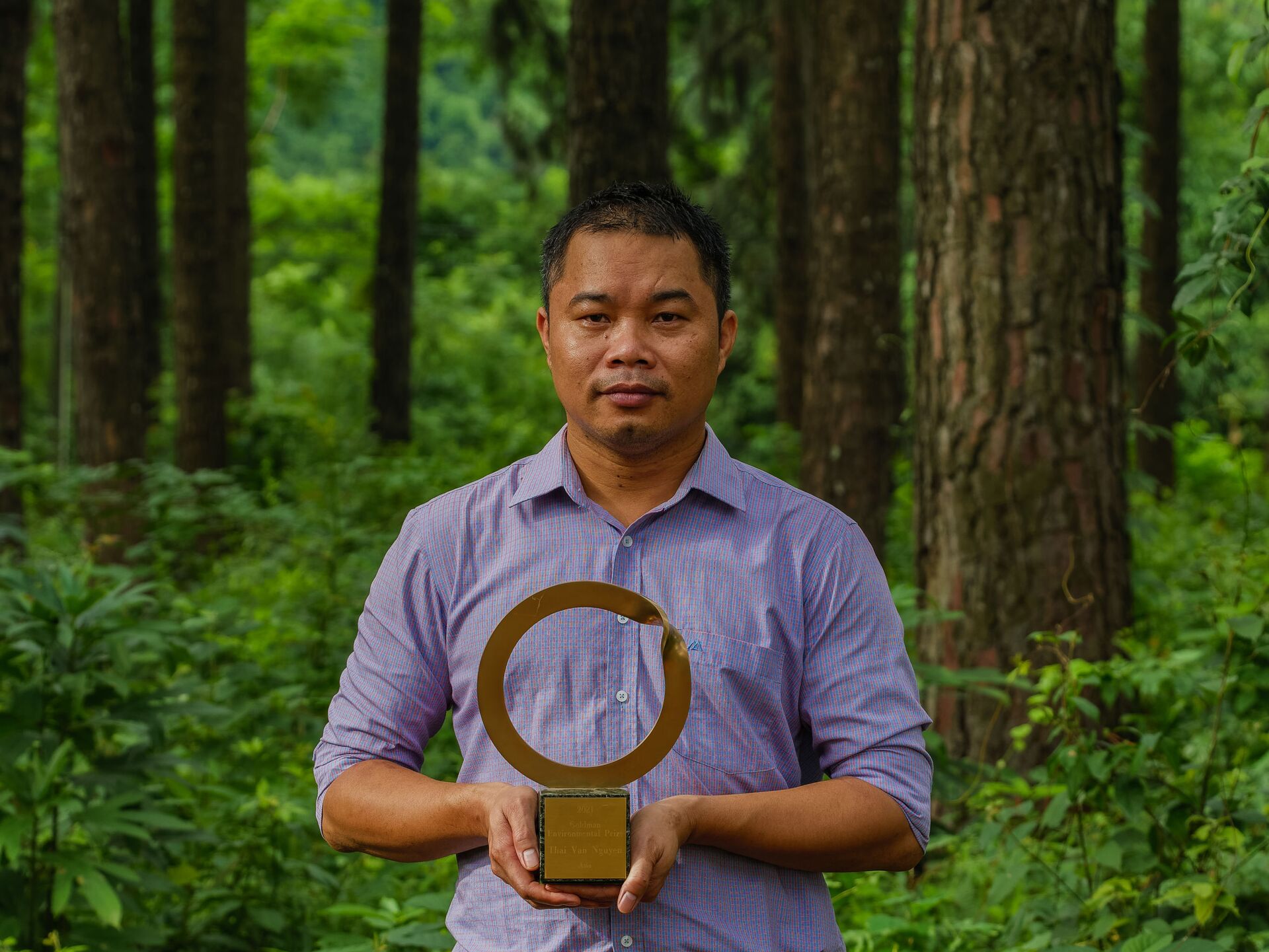 Anh Nguyễn Văn Thái – Giám đốc Trung tâm Bảo tồn Động vật hoang dã tại Việt Nam – nhận Giải thưởng Môi trường Goldman 2021 - Sputnik Việt Nam, 1920, 11.07.2022