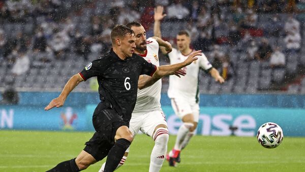 Trận đấu vòng bảng của Giải Vô địch Bóng đá châu Âu EURO 2020 giữa Đức và đội tuyển Hungary - Sputnik Việt Nam