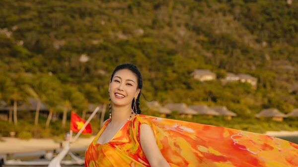 Hoa hậu Hà Kiều Anh - Sputnik Việt Nam