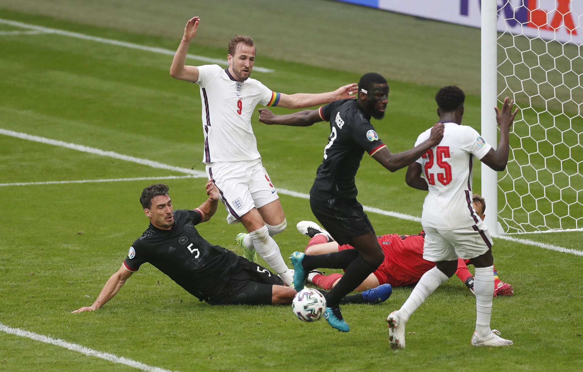 Vòng 1/8 EURO 2020: Đội Anh thắng đội Đức với tỷ số 2:0 - Sputnik Việt Nam, 1920, 30.06.2021