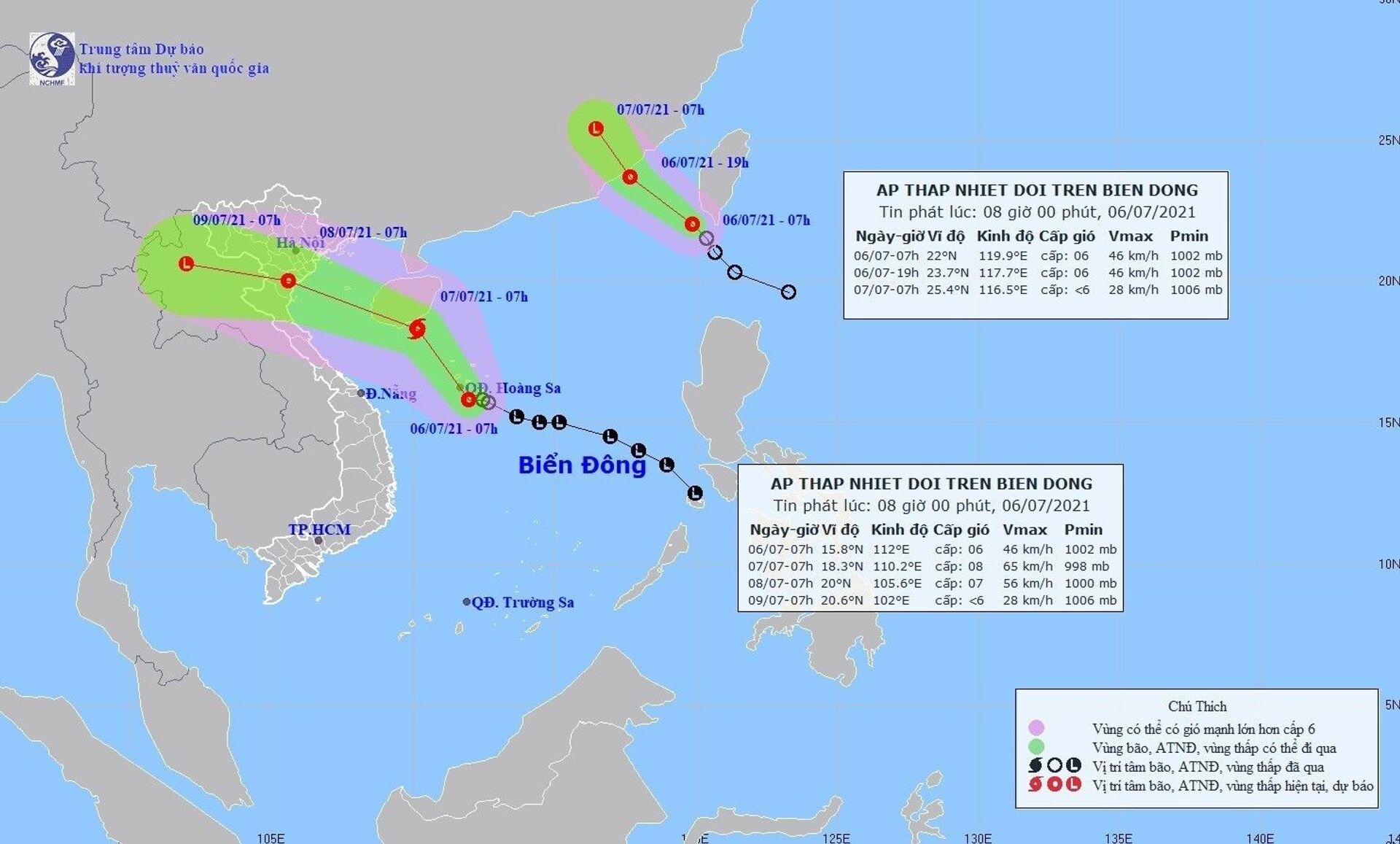 Dự báo Biển Đông sắp đón cơn bão số 3, giật cấp 10 rạng sáng mai - Sputnik Việt Nam, 1920, 06.07.2021