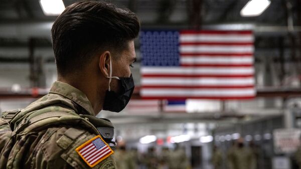 Quân nhân Hoa Kỳ sau khi trở về từ Afghanistan - Sputnik Việt Nam