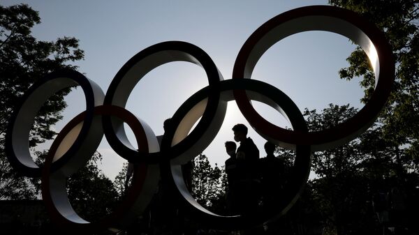 Vòng tròn Olympic tại Tokyo - Sputnik Việt Nam