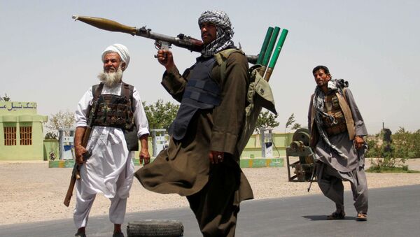 Cựu mujahideen khi giúp quân đội Afghanistan trong cuộc chiến chống lại Taliban - Sputnik Việt Nam