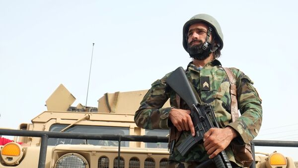Lực lượng Quốc phòng và An ninh Afghanistan trên đường liên lạc với Taliban tại quận 7 của thành phố Kandahar - Sputnik Việt Nam