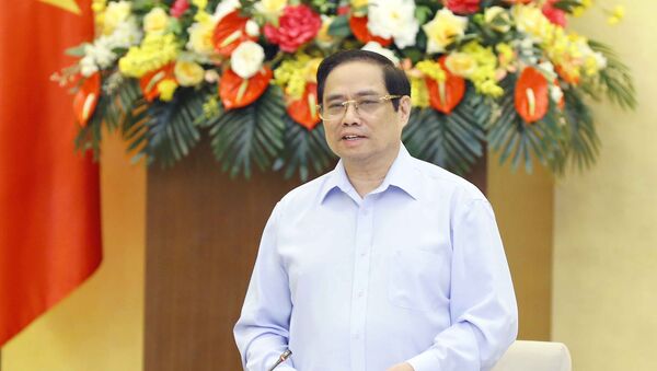 Thủ tướng Phạm Minh Chính phát biểu - Sputnik Việt Nam