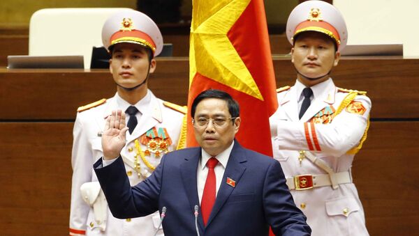 Đồng chí Phạm Minh Chính nhậm chức Thủ tướng Chính phủ nước Cộng hòa Xã hội chủ nghĩa Việt Nam - Sputnik Việt Nam