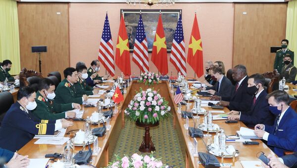 Bộ trưởng Quốc phòng Hoa Kỳ Lloyd Austin thăm chính thức Việt Nam - Sputnik Việt Nam