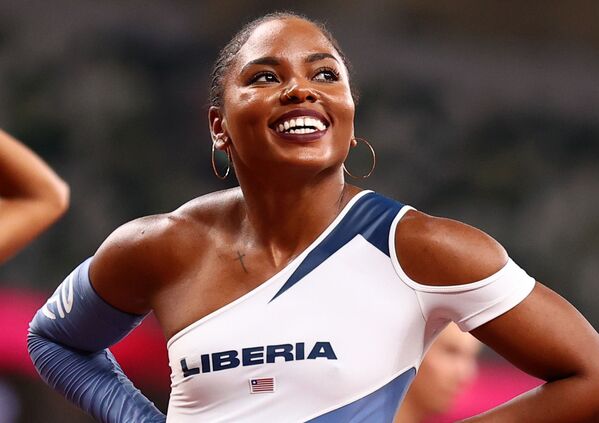 Ebony Morrison (Liberia) tại Thế vận hội mùa hè XXXII ở Tokyo - Sputnik Việt Nam