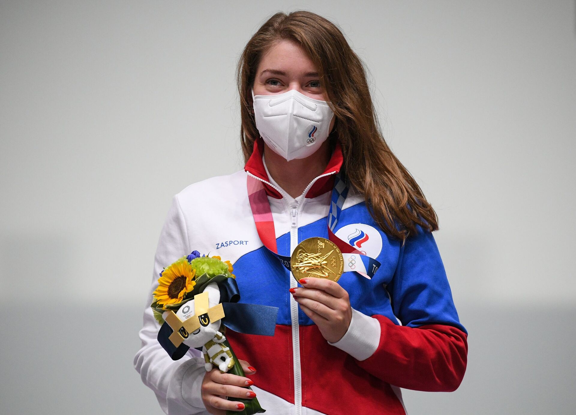 Vitalina Batsarashkina đã giành được huy chương vàng đầu tiên cho đội tuyển quốc gia - Sputnik Việt Nam, 1920, 05.10.2021