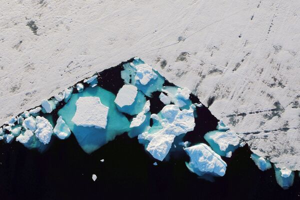 Mảnh nhọn của băng trôi ở Greenland - Sputnik Việt Nam
