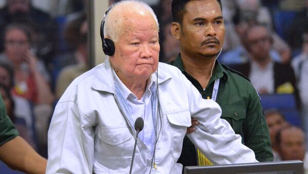 Cựu lãnh đạo chế độ Pol Pot Khieu Samphan - Sputnik Việt Nam