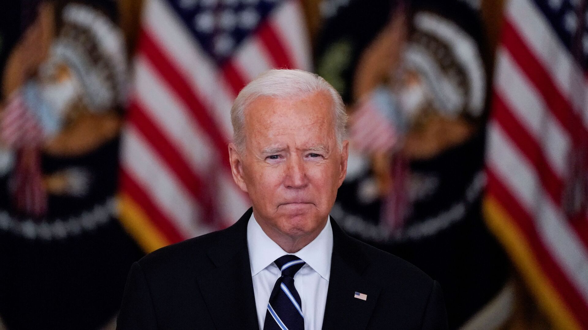 Tổng thống Mỹ Joe Biden phát biểu tại Nhà Trắng - Sputnik Việt Nam, 1920, 02.03.2022