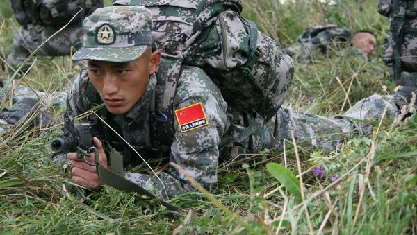 Đội Trung Quốc  tham gia cuộc thi quốc tế Trinh sát xuất sắc trong khuôn khổ Army Games-2021 tại Vùng Novosibirsk - Sputnik Việt Nam