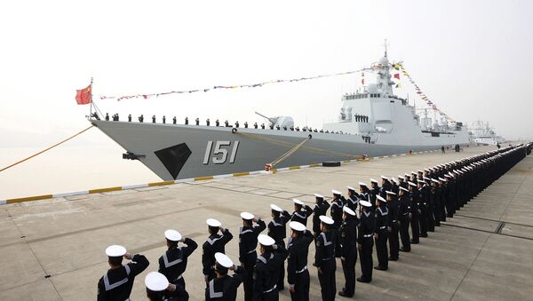Tàu khu trục Type 052C Trịnh Châu được đưa vào hoạt động ở Trung Quốc - Sputnik Việt Nam