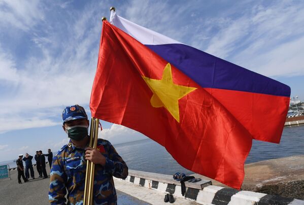 Chiến sĩ Việt Nam thi đấu Cúp Biển ở Vladivostok trong khuôn khổ Hội thao Quân đội Quốc tế lần thứ VII Army Games-2021 - Sputnik Việt Nam