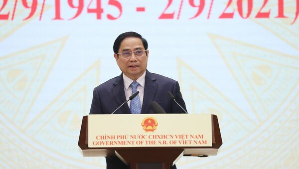 Thủ tướng Phạm Minh Chính chủ trì Lễ kỷ niệm 76 năm Quốc khánh 2-9 - Sputnik Việt Nam