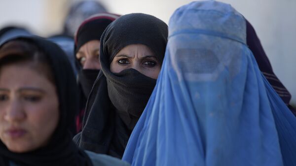 Phụ nữ Afghanistan ở Kabul - Sputnik Việt Nam