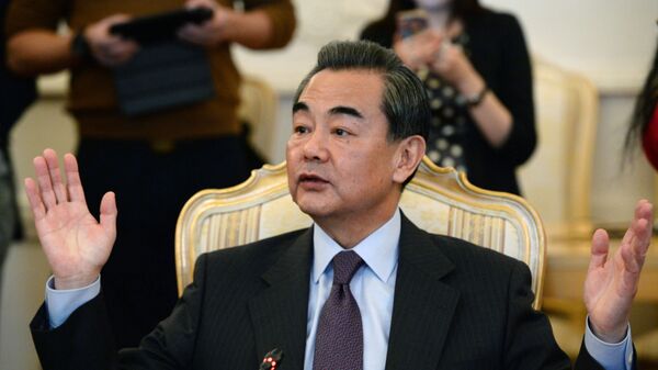 Bộ trưởng Ngoại giao Trung Quốc Vương Nghị (Wang Yi) - Sputnik Việt Nam