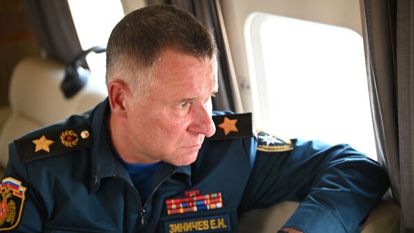 Người đứng đầu Bộ các Tình trạng Khẩn cấp LB Nga Yevgeny Zinichev - Sputnik Việt Nam