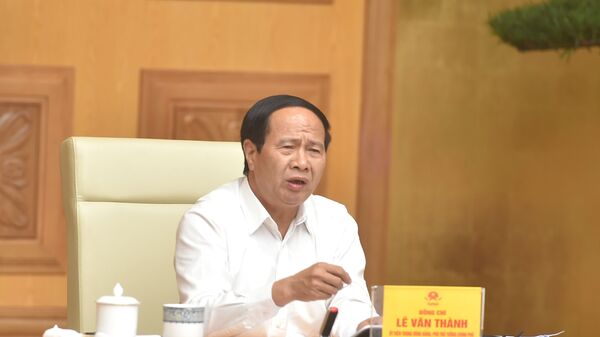 Phó Thủ tướng Lê Văn Thành chủ trì hội nghị - Sputnik Việt Nam