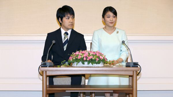Công chúa Mako của Nhật Bản và chú rể Kei Komuro - Sputnik Việt Nam