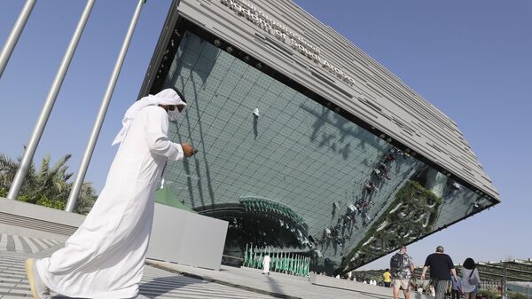 Gian hàng của Ả Rập Xê-út tại Triển lãm Toàn thế giới World Expo 2020 ở Dubai, Các Tiểu vương quốc Ả Rập Thống nhất - Sputnik Việt Nam