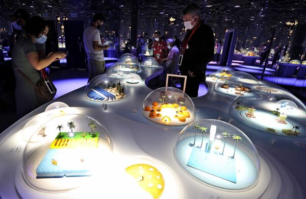 Gian hàng của Nhật Bản tại Triển lãm Toàn thế giới World Expo 2020 ở Dubai, Các Tiểu vương quốc Ả Rập Thống nhất - Sputnik Việt Nam