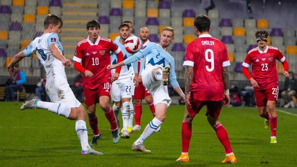 Trận đấu vòng loại World Cup 2022. Slovenia - Nga - Sputnik Việt Nam