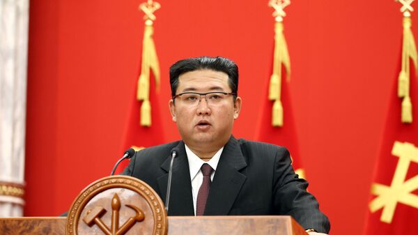 Nhà lãnh đạo CHDCND Triều Tiên Kim Jong-un - Sputnik Việt Nam
