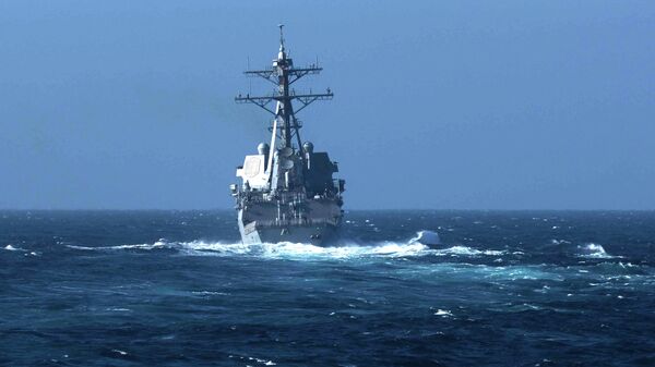 Tàu khu trục Mỹ Chafee cố gắng xâm phạm vùng biển của Nga gần Vladivostok - Sputnik Việt Nam