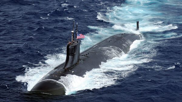 Tàu ngầm hạt nhân USS Connecticut của Mỹ - Sputnik Việt Nam