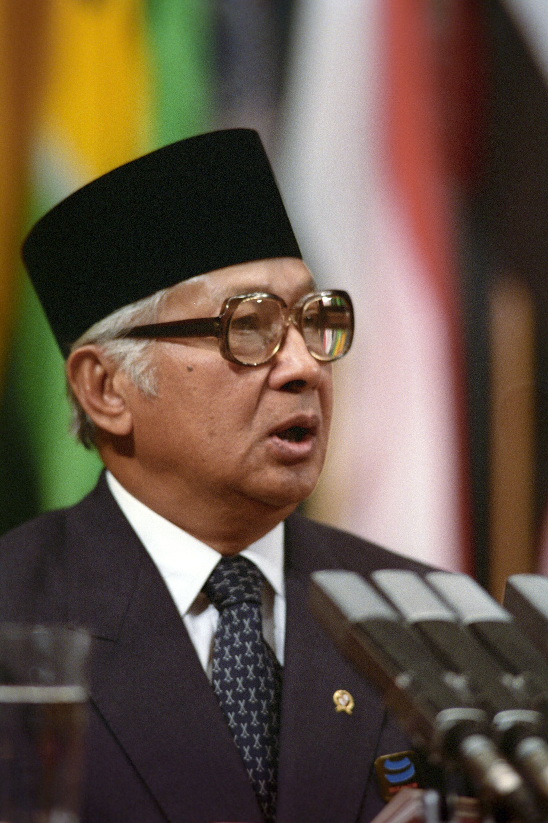 Tổng thống Cộng hòa Indonesia Muhammad Suharto, năm 1989. - Sputnik Việt Nam, 1920, 03.11.2021