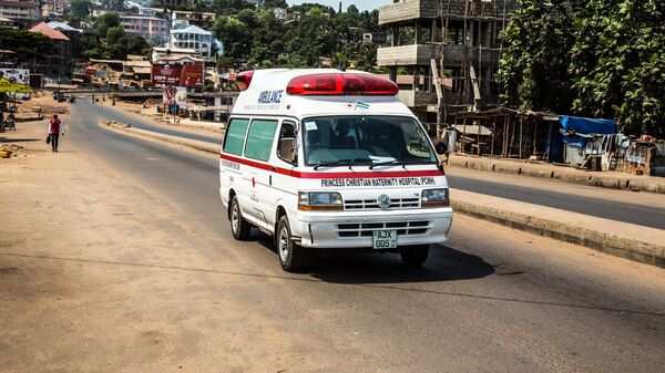 Xe cứu thương ở Sierra Leone - Sputnik Việt Nam